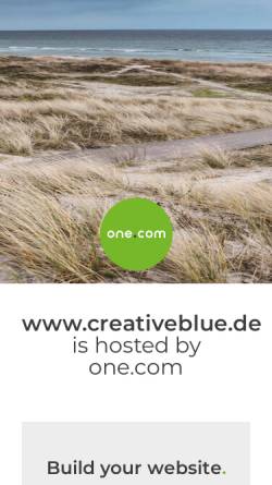 Vorschau der mobilen Webseite www.creativeblue.de, CreativeBlue