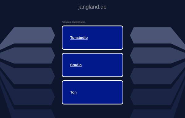 Vorschau von www.jangland.de, Janglang Tonstudio Hannover