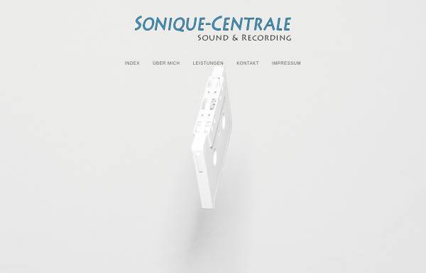 Vorschau von www.sonique-centrale.de, Sonique Centrale-Tonstudio