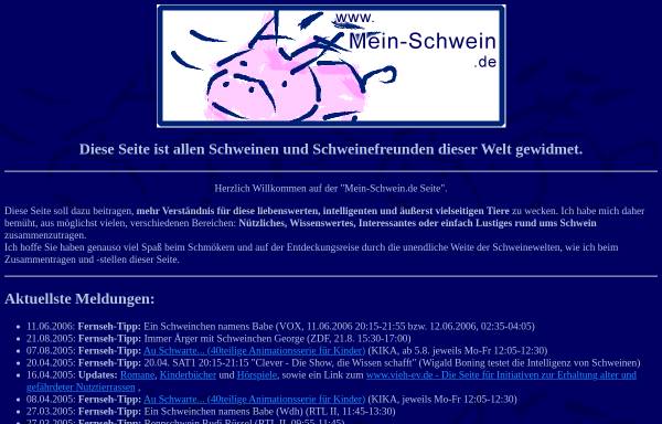 Vorschau von www.mein-schwein.de, Mein-Schwein