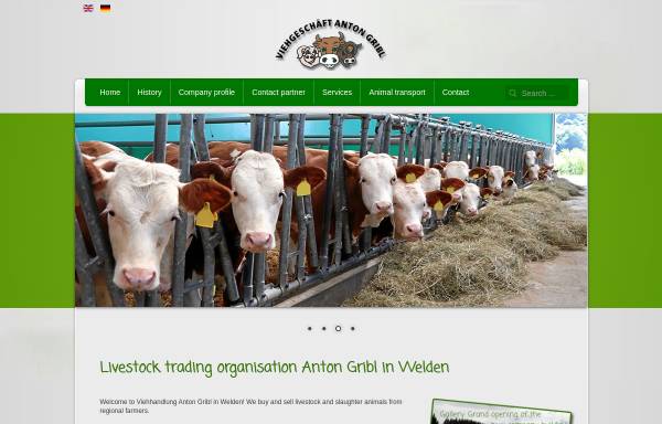 Vorschau von www.viehhandlung.de, Viehhandlung Gribl