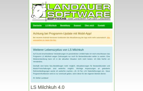 Vorschau von landauer-software.de, Landauer Software