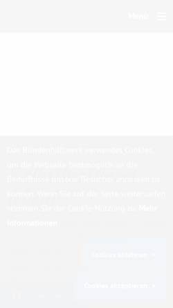 Vorschau der mobilen Webseite blindenhilfswerk-berlin.de, Blindenhilfswerk Berlin