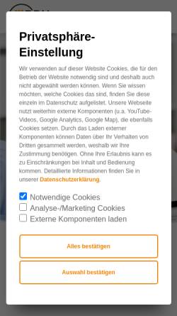 Vorschau der mobilen Webseite www.bdh-berlin.de, Bund Deutscher Hirngeschädigter e.V.