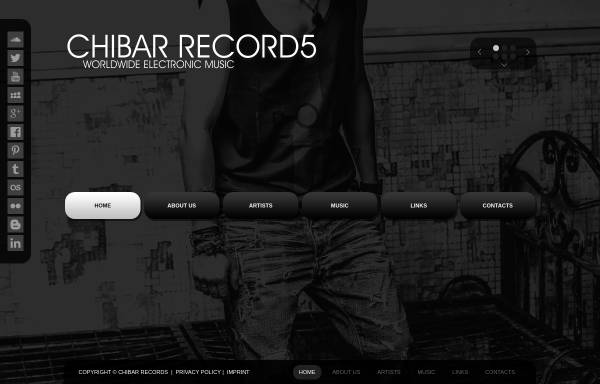 Vorschau von www.chibarrecords.de, chibar records homepage