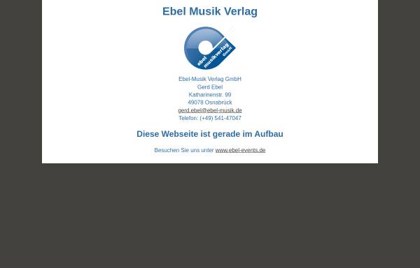 Vorschau von www.ebel-musik.de, Ebel Music