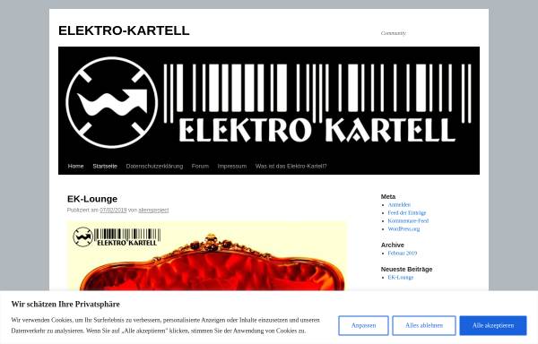Vorschau von www.elektro-kartell.de, Elektro-Kartell
