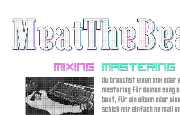 Vorschau von www.meatthebeat.de, MeatTheBeat
