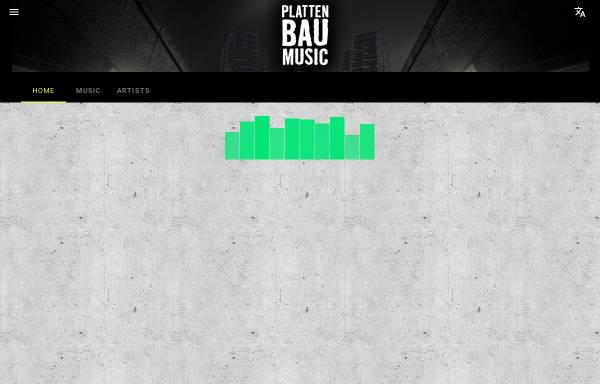 Vorschau von www.plattenbau-music.de, Plattenbau-Music