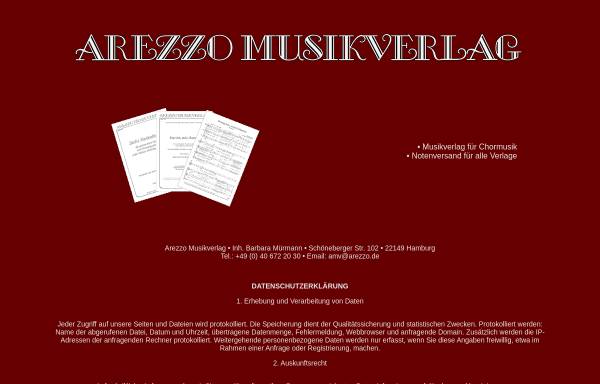 Vorschau von www.arezzo.de, Arezzo Music