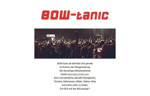 Vorschau von www.bow-tanic.de, Bow-Tanic
