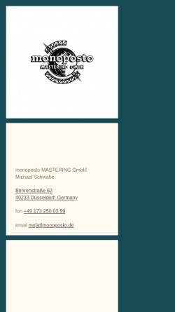 Monoposto Mastering GmbH