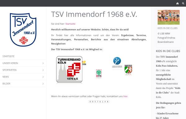 Vorschau von www.tsv-immendorf.de, TSV Immendorf 1968 e.V.