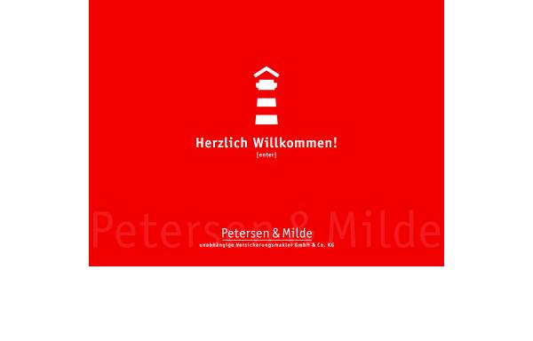 Vorschau von www.petersen-milde.de, Petersen-Milde Versicherungsmakler