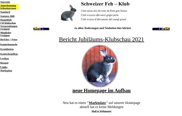 Vorschau von www.schweizer-feh.ch, Schweizer Feh Club