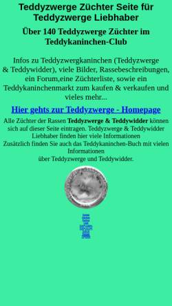 Vorschau der mobilen Webseite www.teddyzwerge.de, Vom Schickerhof