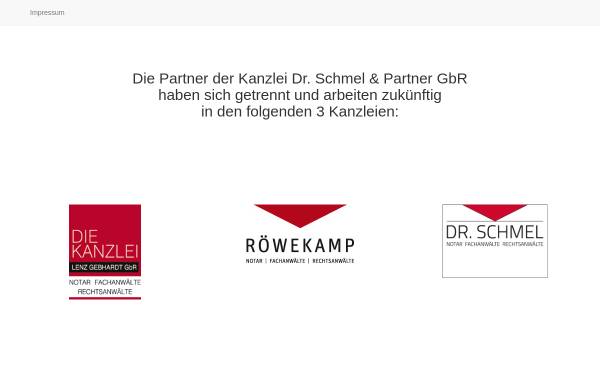 Vorschau von www.drschmel.de, Kanzlei Bremerhaven - Dr. Schmel & Partner GbR