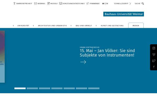 Vorschau von www.uni-weimar.de, Medienphilosophie und -semiotik