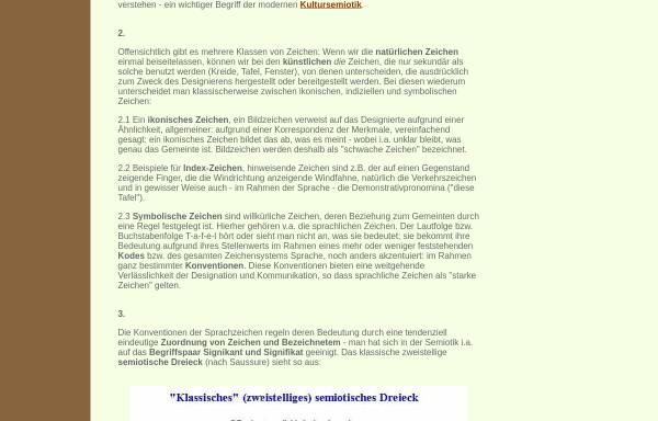 Vorschau von home.bn-ulm.de, Semiotik und Didaktik