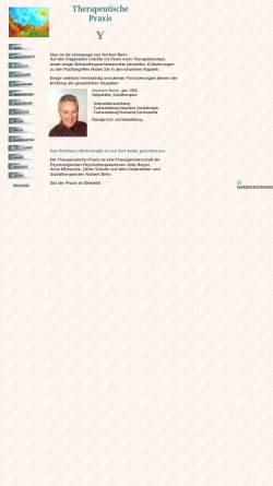 Vorschau der mobilen Webseite www.hpnorbertbehn.de, Norbert Behn, Heilpraktiker und Sozialtherapeut