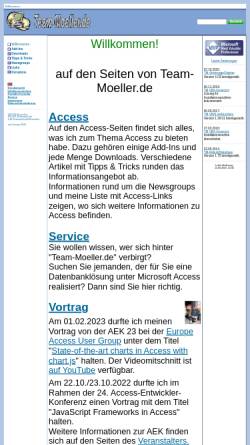 Vorschau der mobilen Webseite team-moeller.de, Team-Moeller