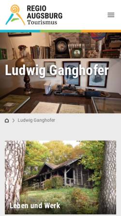 Ludwig Ganghofer im Schwäbischen Holzwinkel