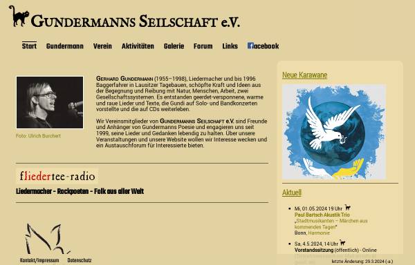 Vorschau von www.gundi.de, Gundermanns Seilschaft e.V.