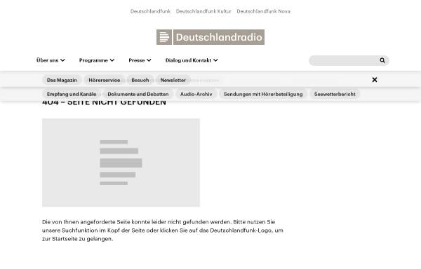 Vorschau von www.dradio.de, Futurist und Sprachmagier