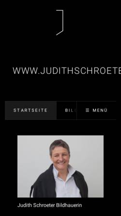 Vorschau der mobilen Webseite www.judithschroeter.ch, Schroeter, Judith