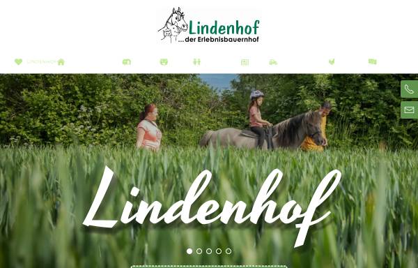 Vorschau von lindenhofurlaub.de, Lindenhof