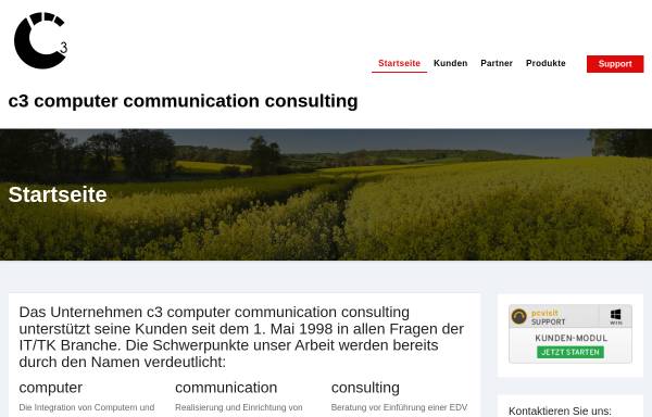 Vorschau von c3.de, c3 computer communication consulting
