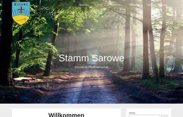 Vorschau von www.sarowe.de, Pfadfinderstamm Sarowe