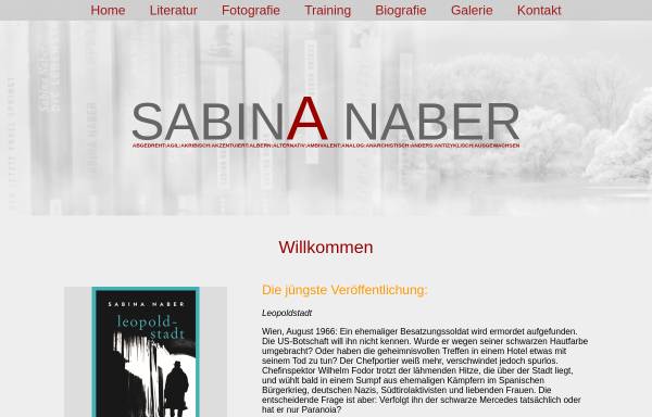 Vorschau von www.sabinanaber.at, Naber, Sabina