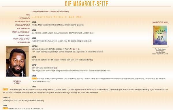 Vorschau von www.marabout.de, Ben Okri
