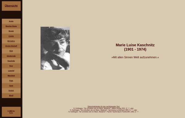 Marie Luise Kaschnitz, Biographie