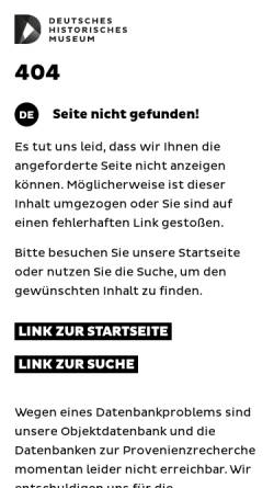 Vorschau der mobilen Webseite www.dhm.de, Klabund: Der Kreidekreis