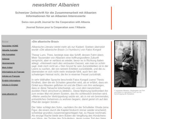 Vorschau von www.albanien.ch, Die albanische Braut
