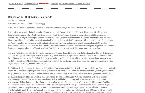 Vorschau von www.kisc.meiji.ac.jp, H.-H. Müller, Leo Perutz