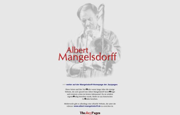 Vorschau von jazzpages.com, The JazzPages: Albert Mangelsdorff