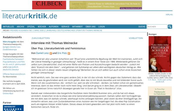 Thomas Meinecke