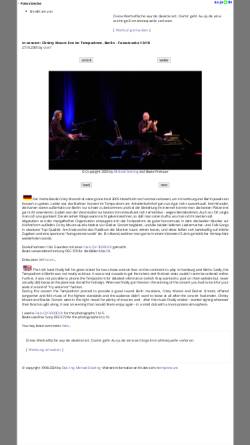 Vorschau der mobilen Webseite www.au-ja.de, Christy Moore live im Tempodrom
