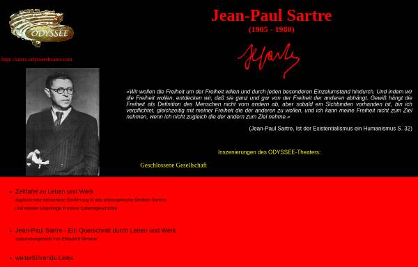 Vorschau von odysseetheater.org, Jean-Paul Sartre