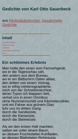 Vorschau der mobilen Webseite www.alb-neckar-schwarzwald.de, Ein schlimmes Erlebnis