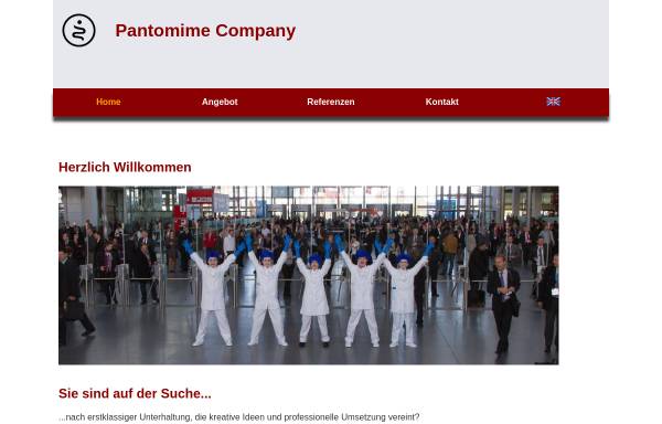 Vorschau von www.pantomime-company.de, Pantomime Company
