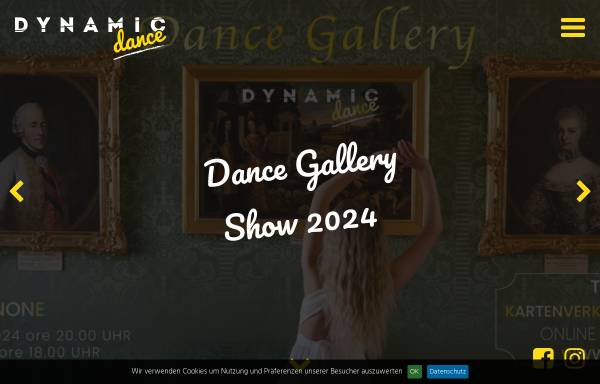Vorschau von www.dynamic-dance.com, Dynamik dance Italy