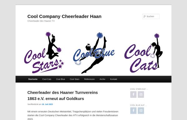 Vorschau von www.cheerleader-haan.de, Cheerleader Haan