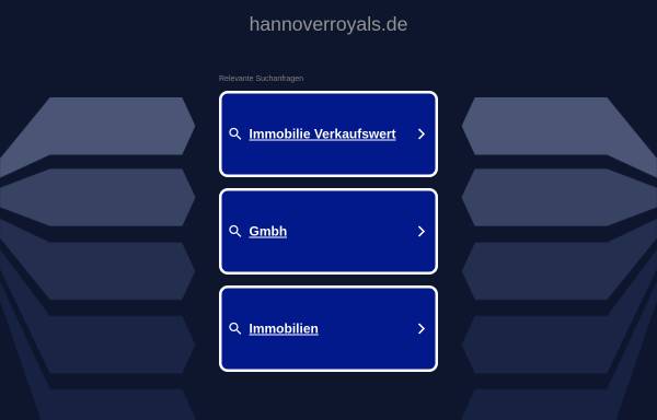 Vorschau von www.hannoverroyals.de, Hannover Royals