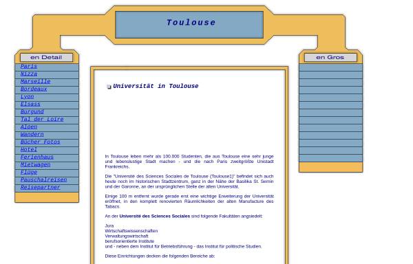 Universität Toulouse I - Université des Sciences Sociales
