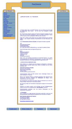 Vorschau der mobilen Webseite www.frankreich-sued.de, Universität Toulouse I - Université des Sciences Sociales