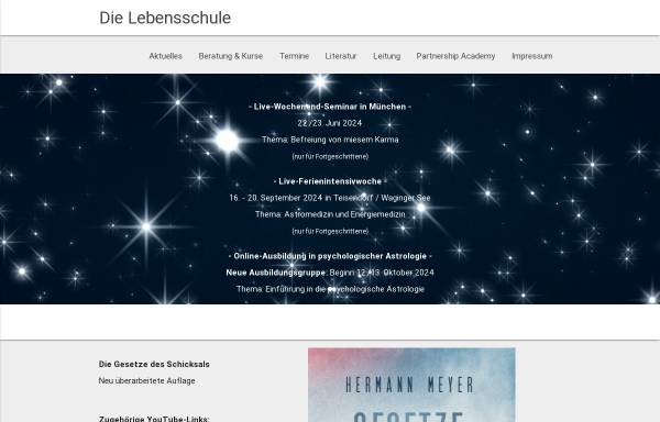 Vorschau von www.die-lebensschule.com, Die Lebensschule